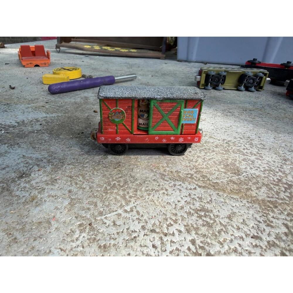 Diecast Holiday Express Car for Thomas Trains Take N Play or Take Along Railway